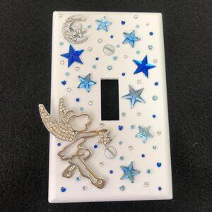 💕2/$25💕 Tinkerbell Light Switch Plate Cover Handcrafted